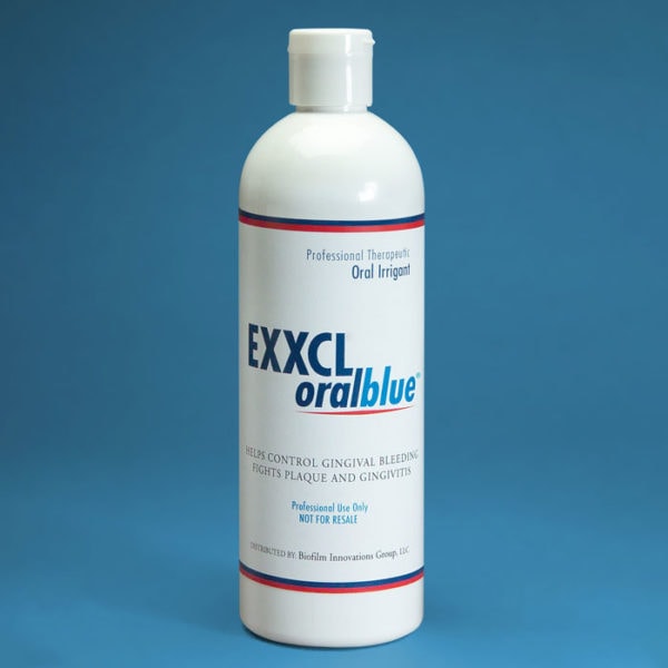 Exxcl Oral Blue Irrigant